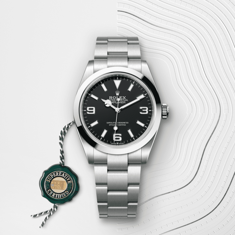 Rolex Explorer 40, Oyster, 40 mm, Oystersteel, M224270-0001