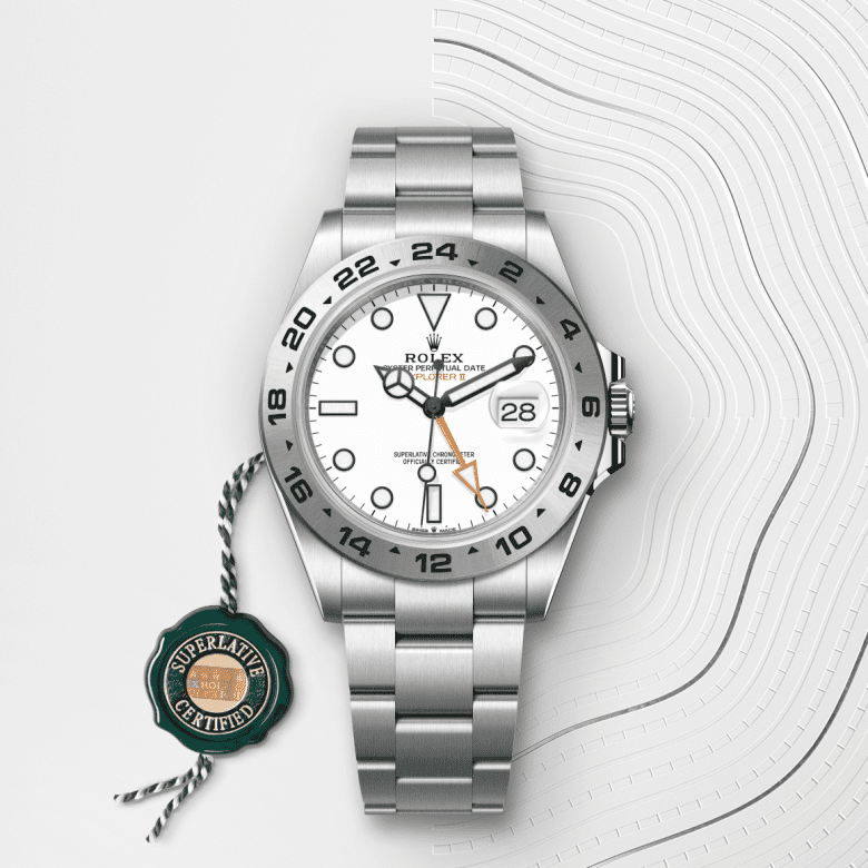 Rolex Explorer II, Oyster, 42 mm, Oystersteel, M226570-0001