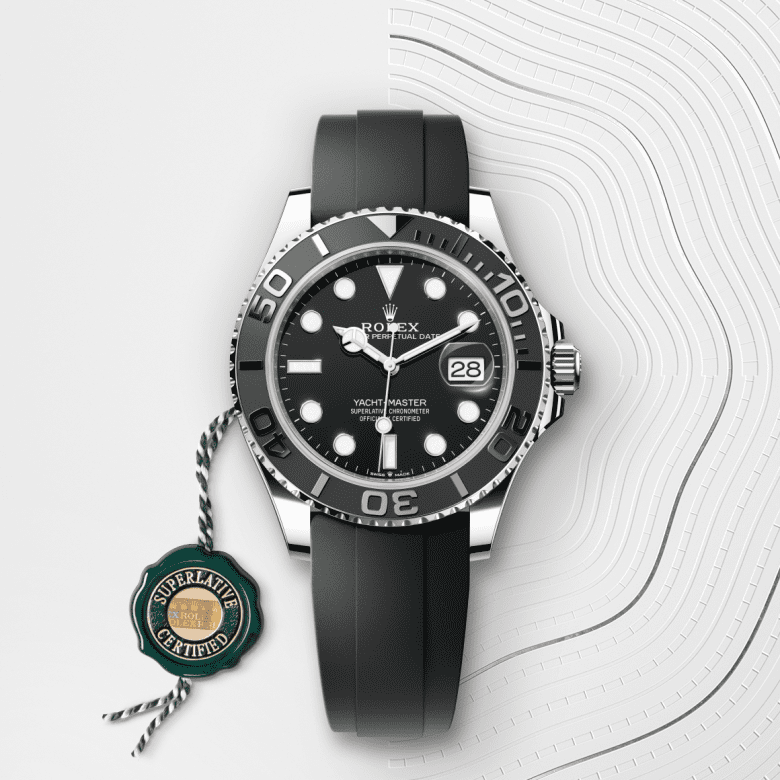 Rolex Yacht-Master 42, Oyster, 42 mm, hvidguld, M226659-0002