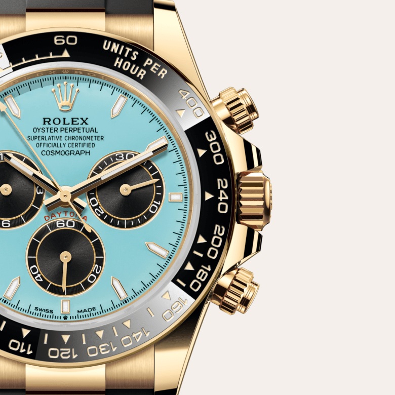 Rolex Cosmograph Daytona, Oyster, 40 mm, gult guld, M126518LN-0014