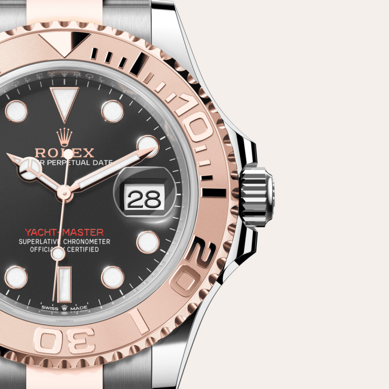 Rolex Yacht-Master 40, Oyster, 40 mm, Oystersteel og Everose guld, M126621-0002