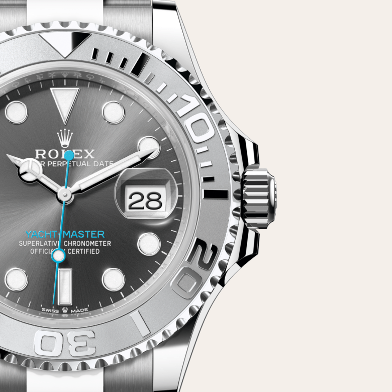 Rolex Yacht-Master 40, Oyster, 40 mm, Oystersteel og platin, M126622-0001