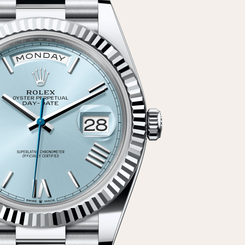 Rolex Day-Date 40, Oyster, 40 mm, platin, M228236-0012