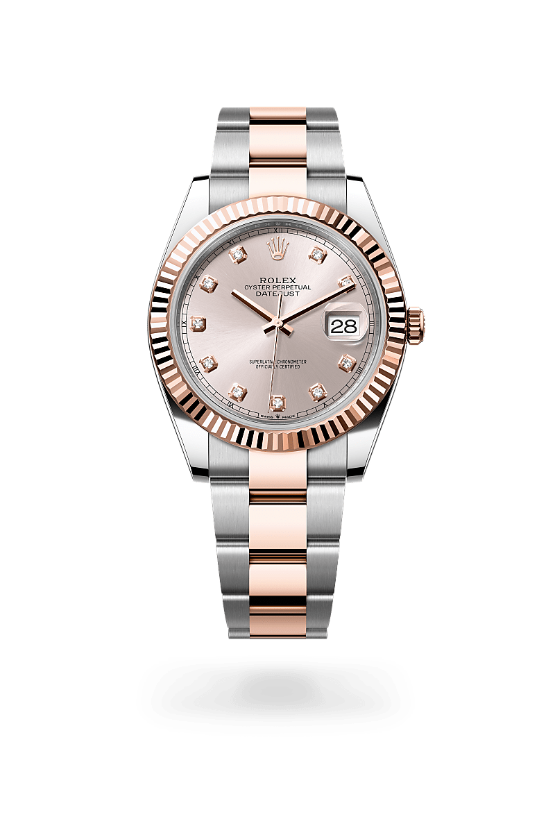 Rolex Datejust 41Oyster, 41 mm, Oystersteel og Everose guldM126331-0007 - Knud Pedersen