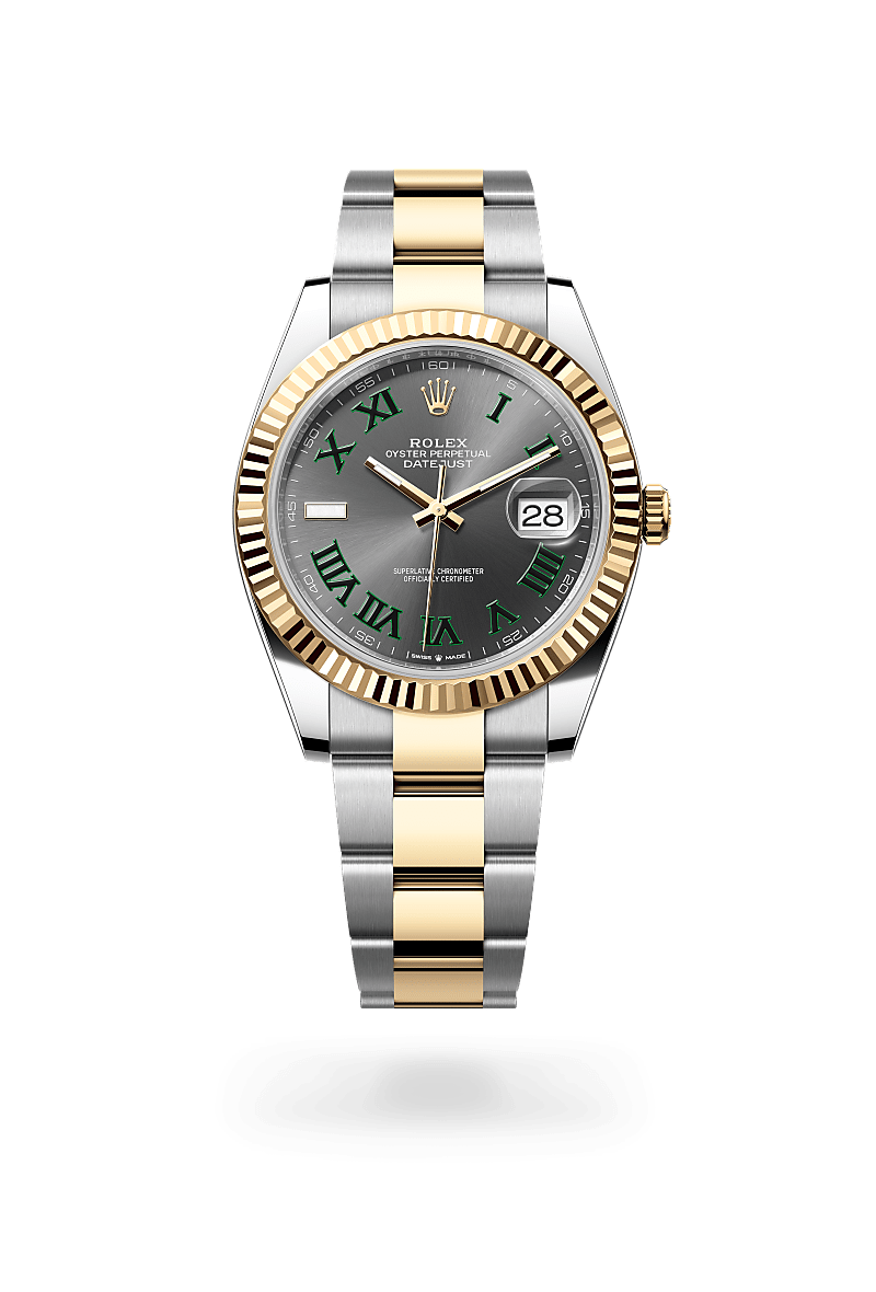 Rolex Datejust 41Oyster, 41 mm, Oystersteel og gult guldM126333-0019 - Knud Pedersen