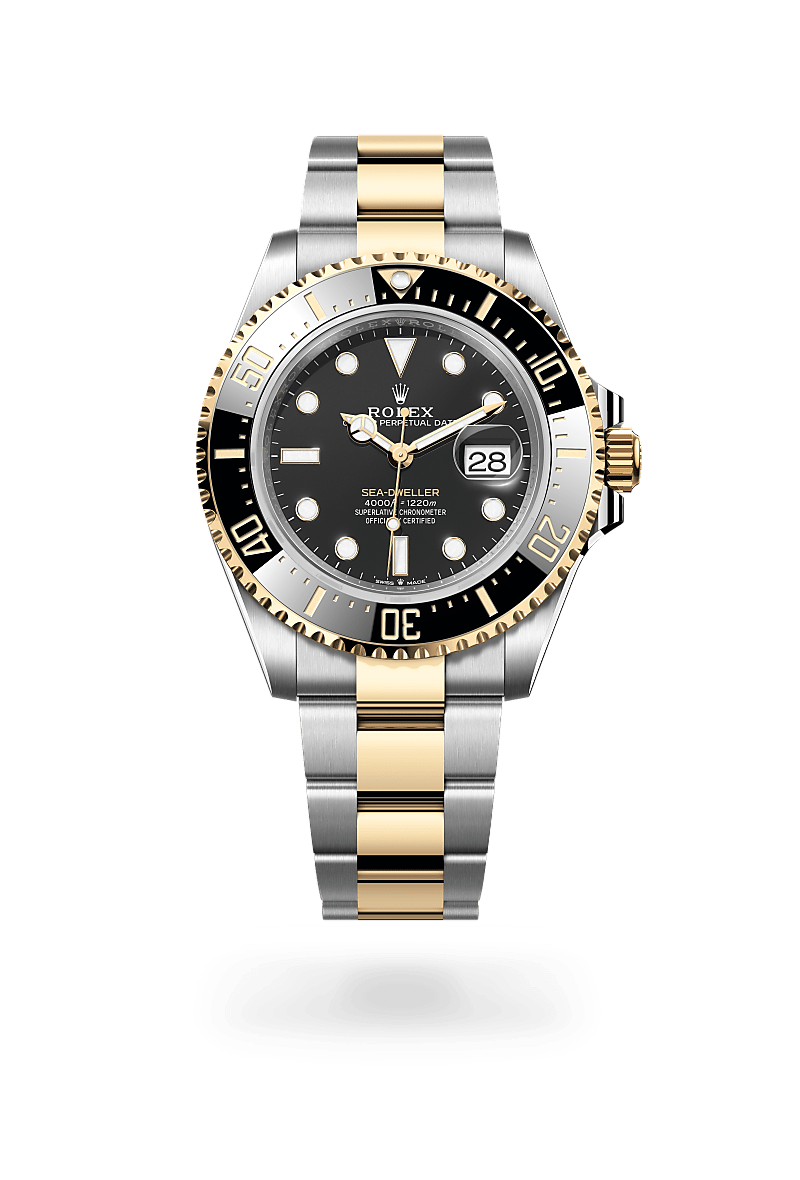 Rolex Sea-DwellerOyster, 43 mm, Oystersteel og gult guldM126603-0001 - Knud Pedersen