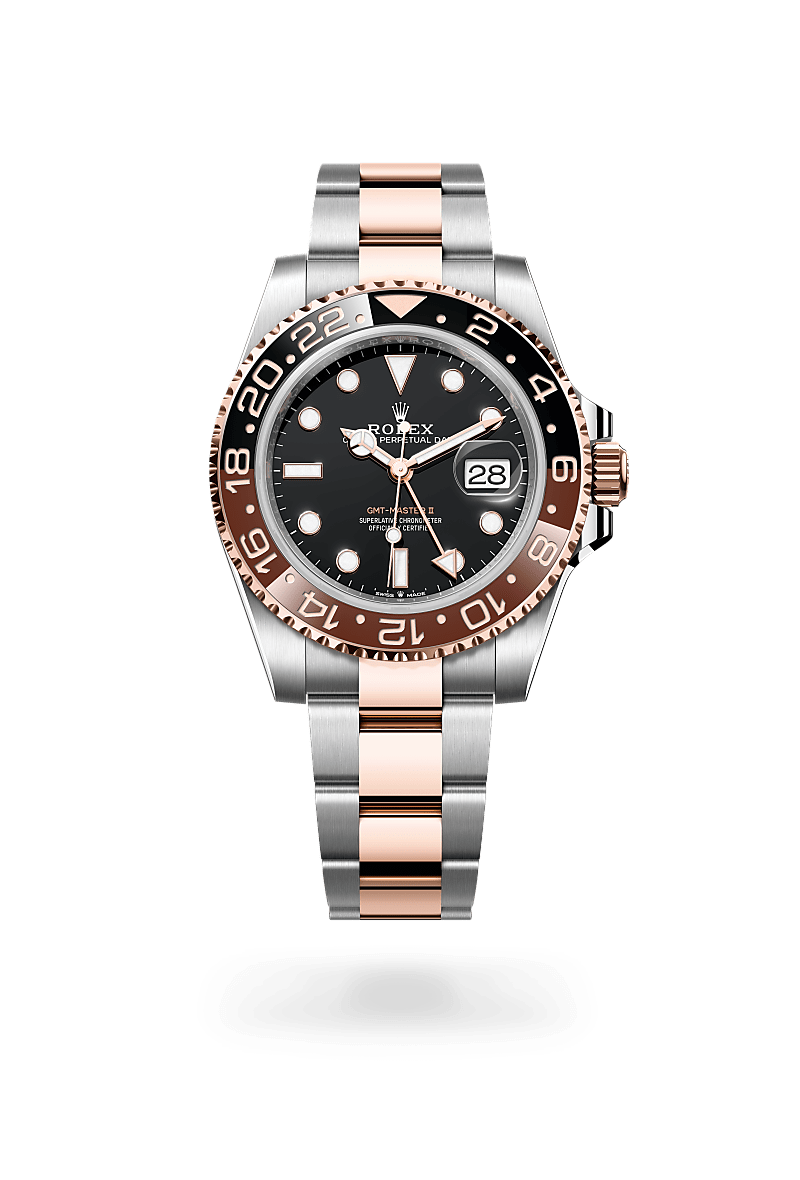 Rolex GMT-Master IIOyster, 40 mm, Oystersteel og Everose guldM126711CHNR-0002 - Knud Pedersen