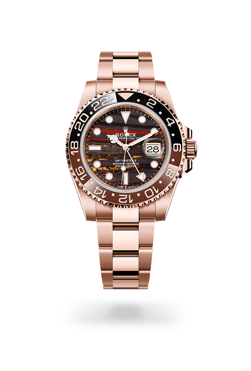 Rolex GMT-Master IIOyster, 40 mm, Everose guldM126715CHNR-0002 - Knud Pedersen