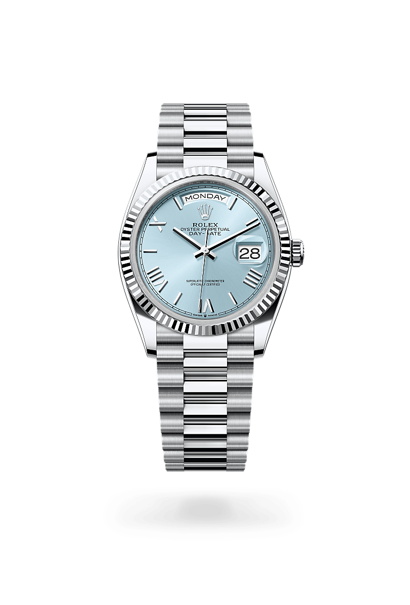 Rolex Day-Date 36Oyster, 36 mm, platinM128236-0018 - Knud Pedersen