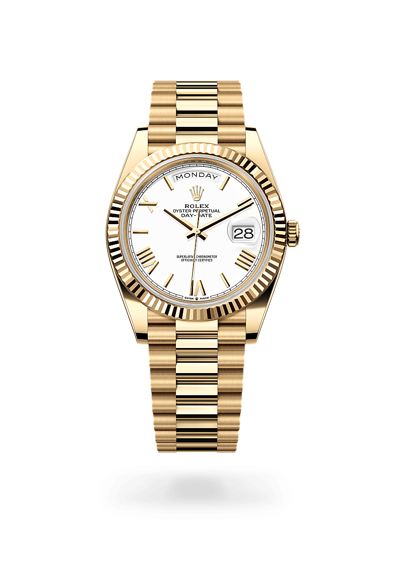 Rolex Day-Date 40Oyster, 40 mm, gult guldM228238-0042 - Knud Pedersen