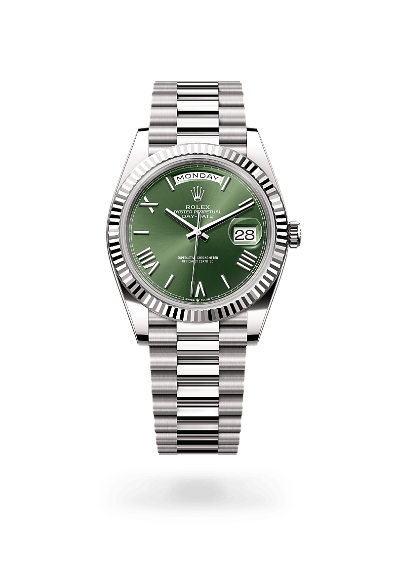 Rolex Day-Date 40Oyster, 40 mm, hvidguldM228239-0033 - Knud Pedersen