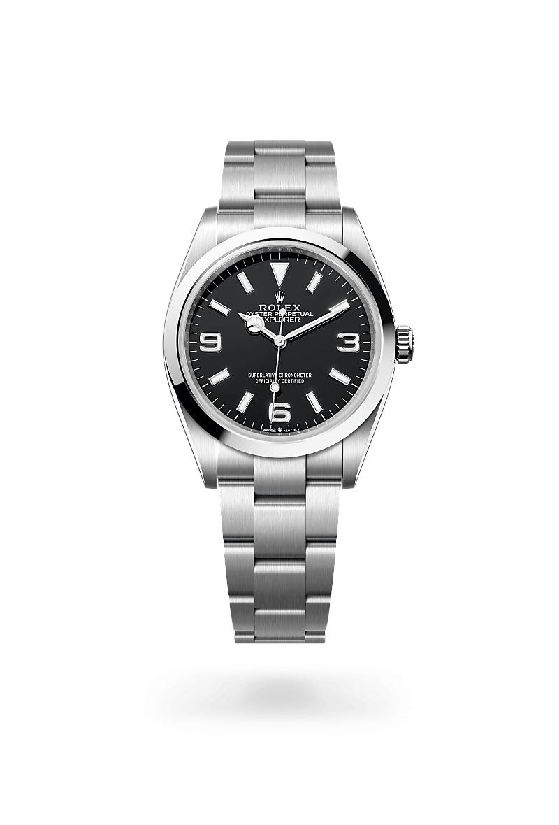 Rolex  Explorer 36 Oyster, 36 mm, Oystersteel M124270-0001 | Knud Pedersen - Knud Pedersen