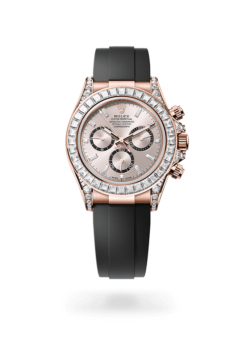 Rolex  Cosmograph Daytona Oyster, 40 mm, Everose guld og diamanter M126535TBR-0002 | Knud Pedersen - Knud Pedersen