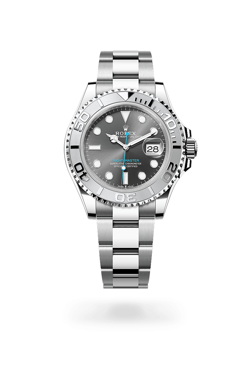 Rolex  Yacht-Master 40 Oyster, 40 mm, Oystersteel og platin M126622-0001 | Knud Pedersen - Knud Pedersen