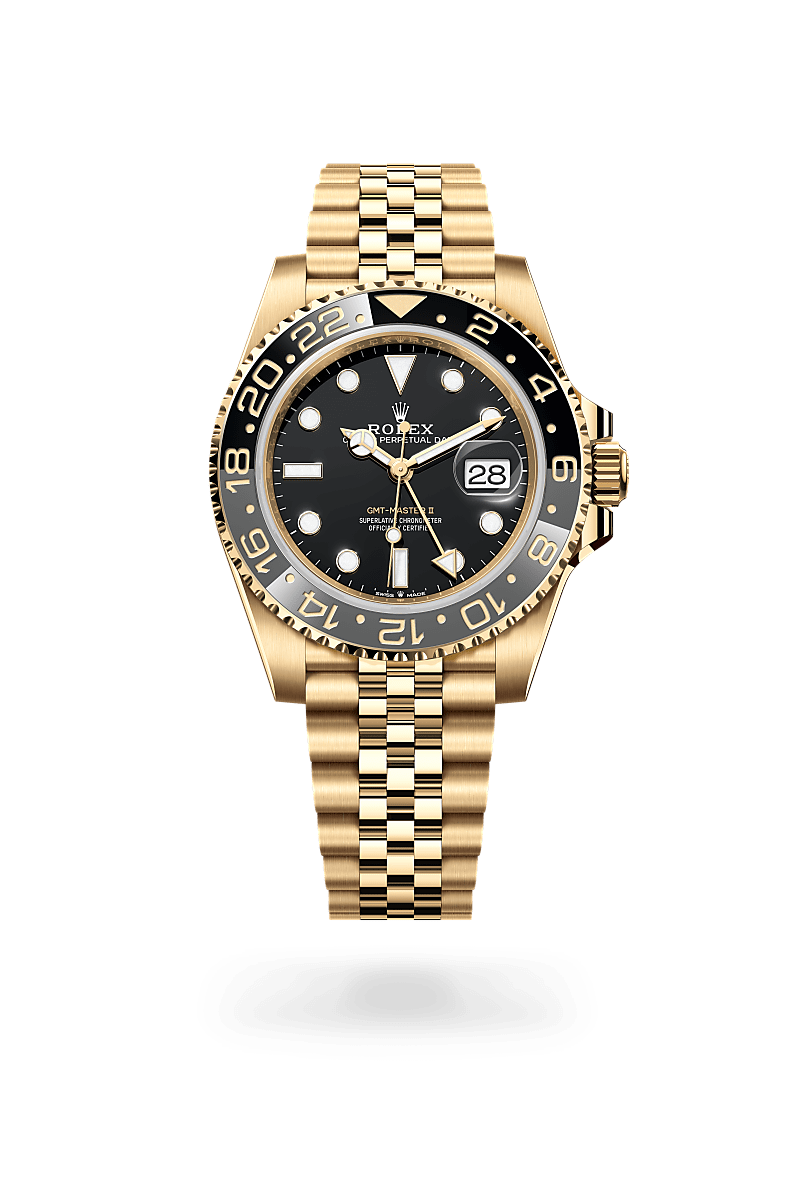 Rolex  GMT-Master II Oyster, 40 mm, gult guld M126718GRNR-0001 | Knud Pedersen - Knud Pedersen
