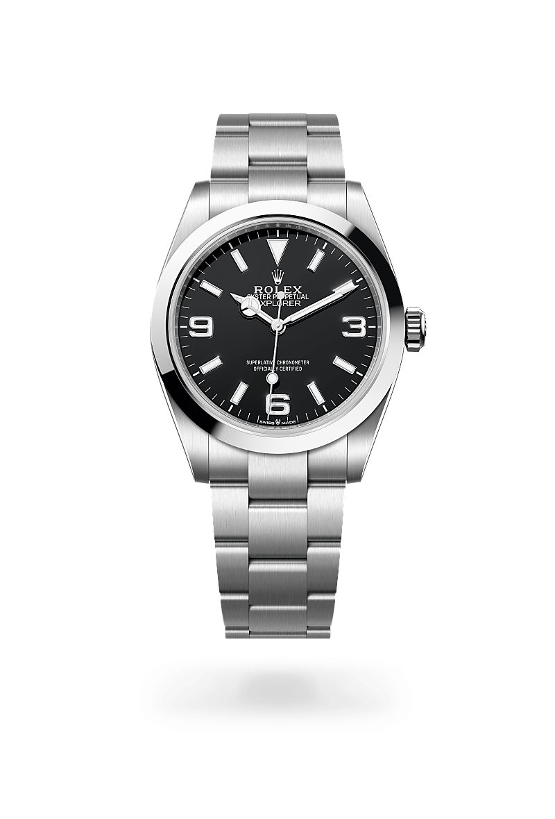 Rolex  Explorer 40 Oyster, 40 mm, Oystersteel M224270-0001 | Knud Pedersen - Knud Pedersen