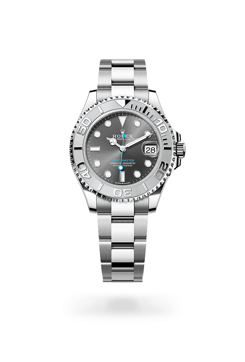 Rolex  Yacht-Master 37 Oyster, 37 mm, Oystersteel og platin M268622-0002 | Knud Pedersen - Knud Pedersen