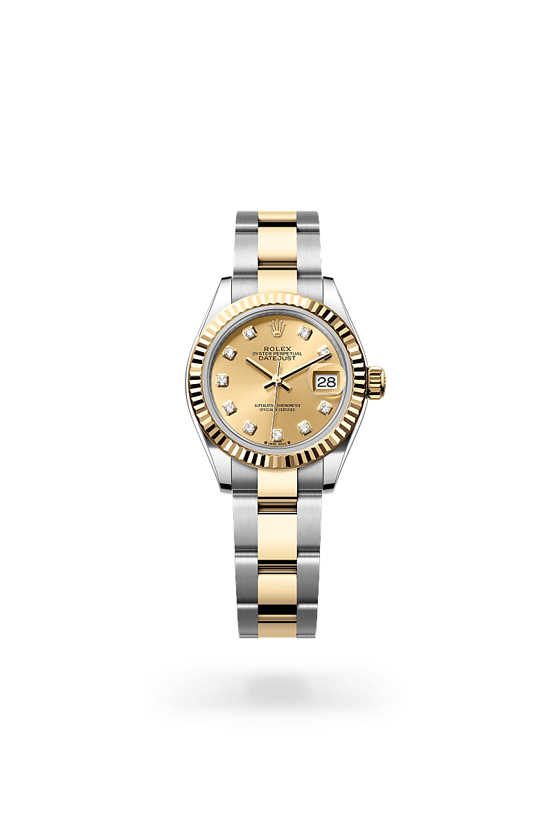 Rolex  Lady-Datejust Oyster, 28 mm, Oystersteel og gult guld M279173-0012 | Knud Pedersen - Knud Pedersen