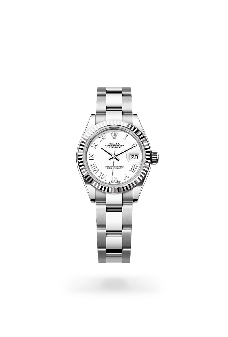 Rolex  Lady-Datejust Oyster, 28 mm, Oystersteel og hvidguld M279174-0020 | Knud Pedersen - Knud Pedersen
