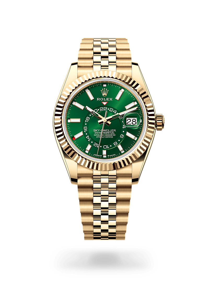 Rolex  Sky-Dweller Oyster, 42 mm, gult guld M336938-0008 | Knud Pedersen - Knud Pedersen