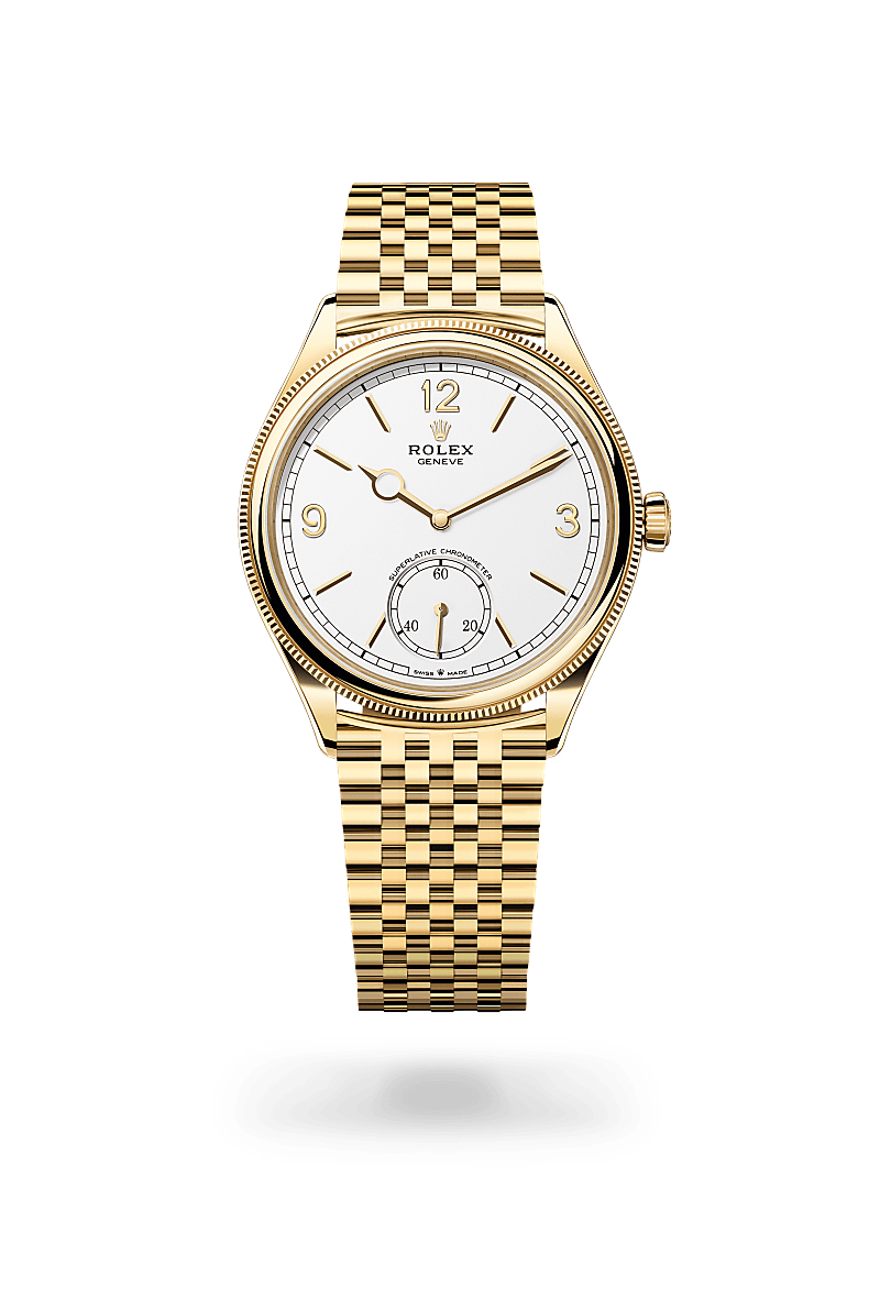 Rolex  1908 39 mm, 18 karat gult guld, poleret finish M52508-0008 | Knud Pedersen - Knud Pedersen