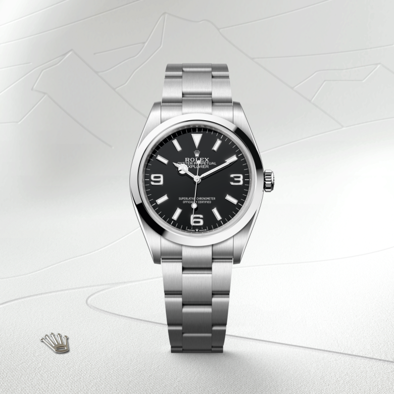 Rolex Explorer 36, Oyster, 36 mm, Oystersteel, M124270-0001