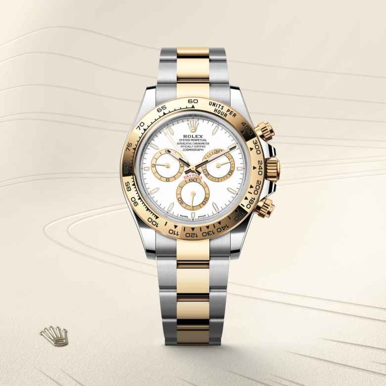 Rolex Cosmograph Daytona, Oyster, 40 mm, Oystersteel og gult guld, M126503-0001