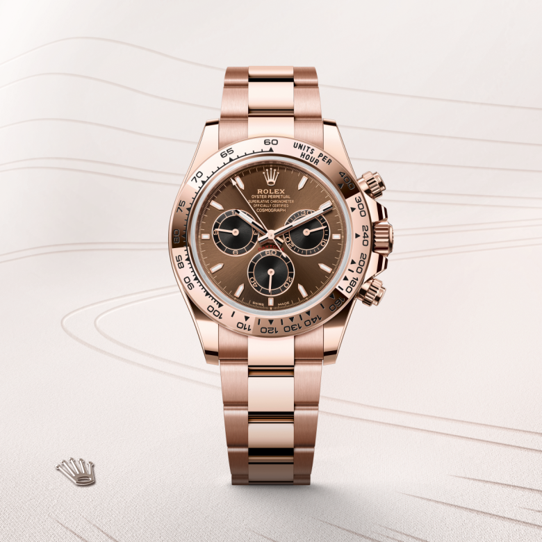 Rolex Cosmograph Daytona, Oyster, 40 mm, Everose guld, M126505-0005