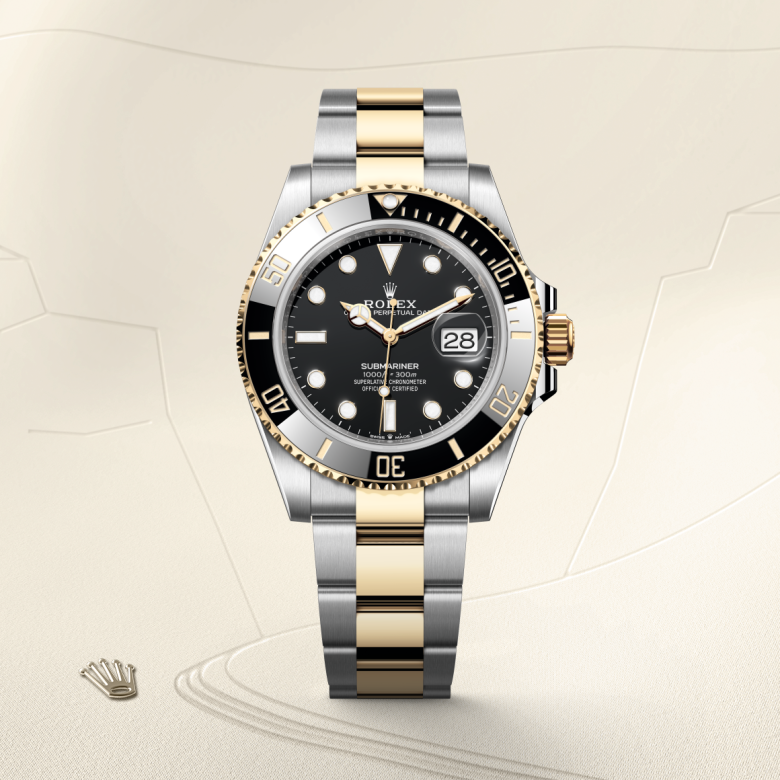 Rolex Submariner Date, Oyster, 41 mm, Oystersteel og gult guld, M126613LN-0002
