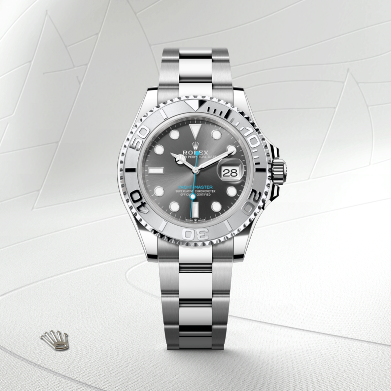 Rolex Yacht-Master 40, Oyster, 40 mm, Oystersteel og platin, M126622-0001