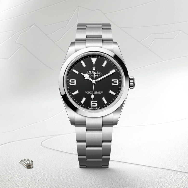 Rolex Explorer 40, Oyster, 40 mm, Oystersteel, M224270-0001