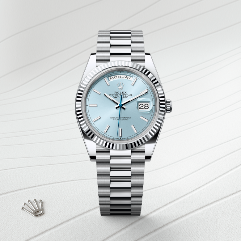 Rolex Day-Date 40, Oyster, 40 mm, platin, M228236-0018
