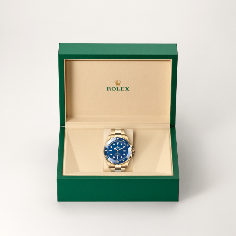 Rolex Rolex Deepsea, Oyster, 44 mm, gult guld, M136668LB-0001