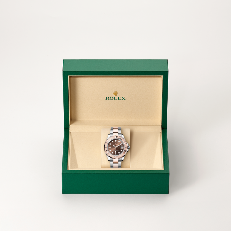 Rolex Yacht-Master 37, Oyster, 37 mm, Oystersteel og Everose guld, M268621-0003