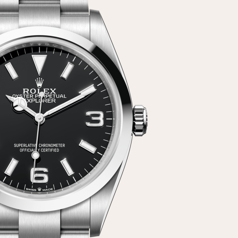 Rolex Explorer 36, Oyster, 36 mm, Oystersteel, M124270-0001