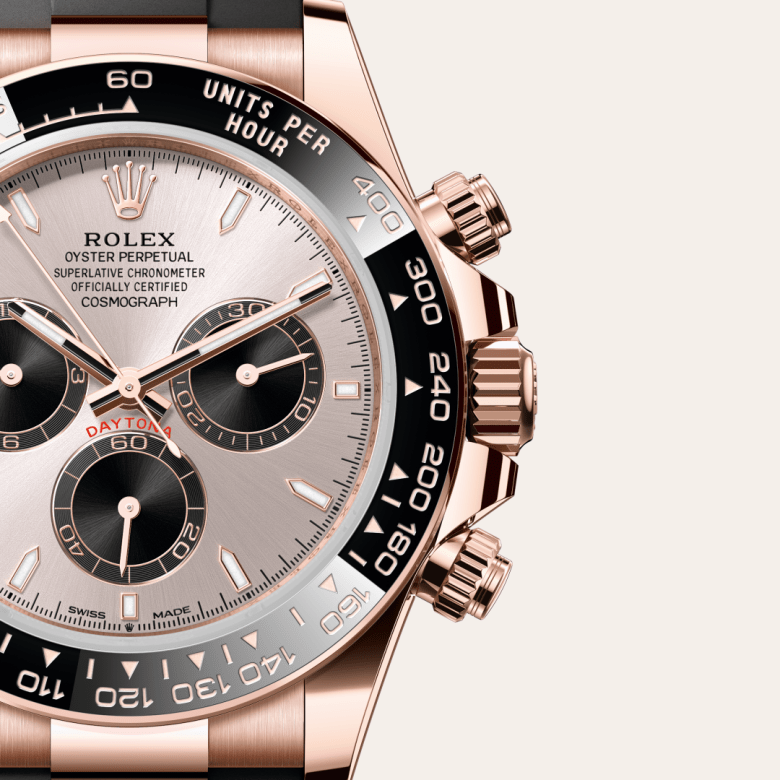 Rolex Cosmograph Daytona, Oyster, 40 mm, Everose guld, M126515LN-0006