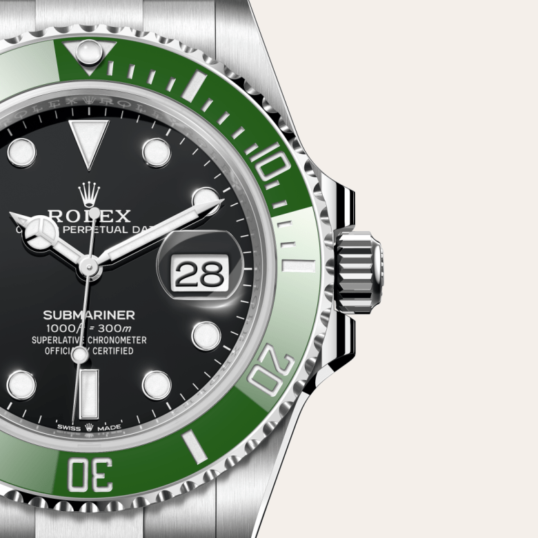 Rolex Submariner Date, Oyster, 41 mm, Oystersteel, M126610LV-0002