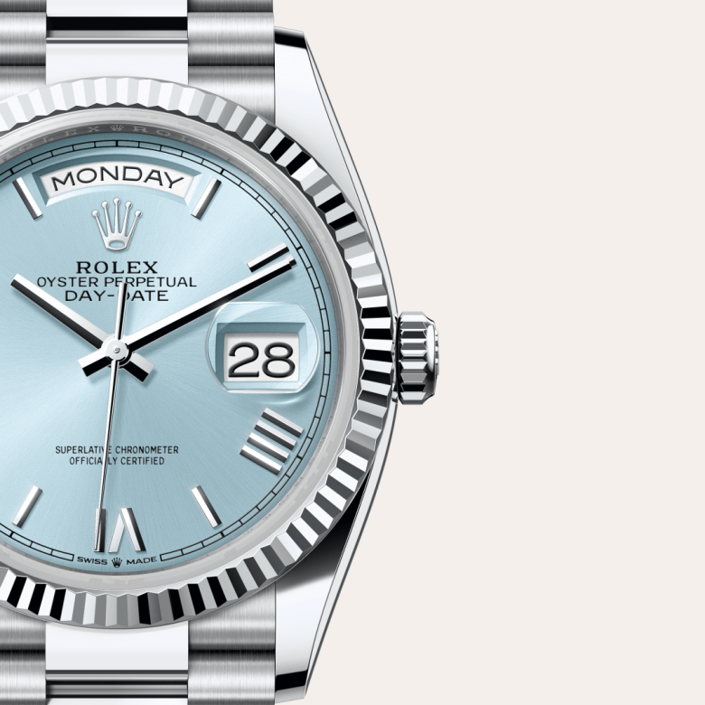 Rolex Day-Date 36, Oyster, 36 mm, platin, M128236-0018