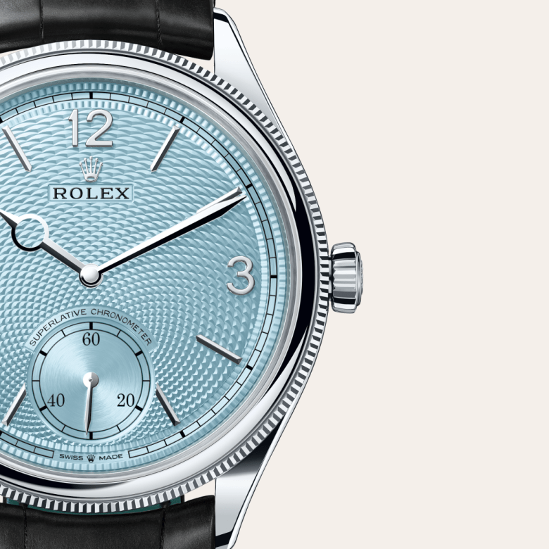 Rolex 1908, 39 mm, platin, poleret finish, M52506-0003