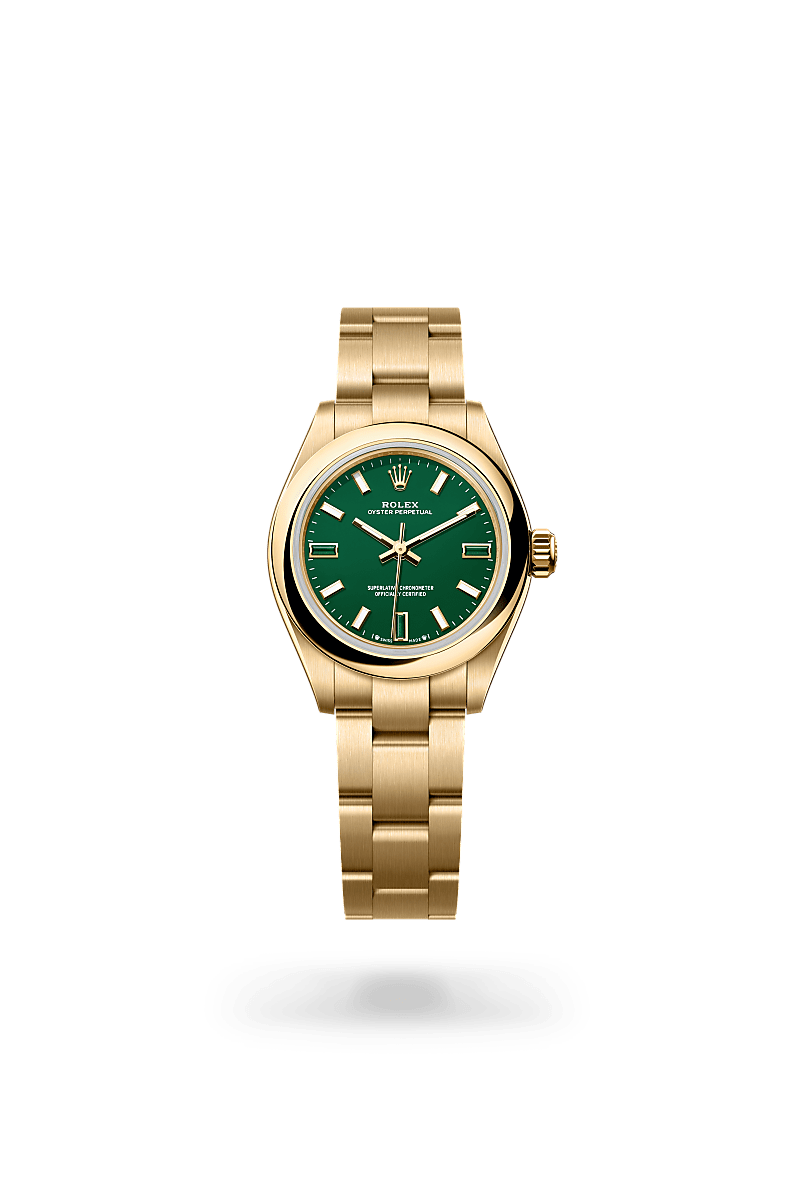 Rolex Oyster Perpetual 28Oyster, 28 mm, gult guldM276208-0002 - Knud Pedersen