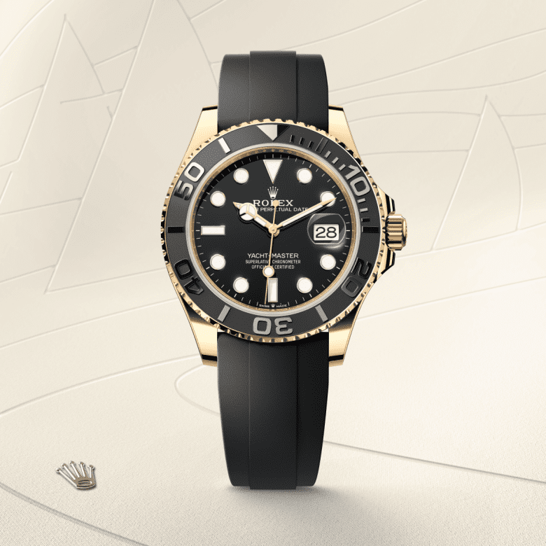 Rolex Yacht-Master 42, Oyster, 42 mm, gult guld, M226658-0001