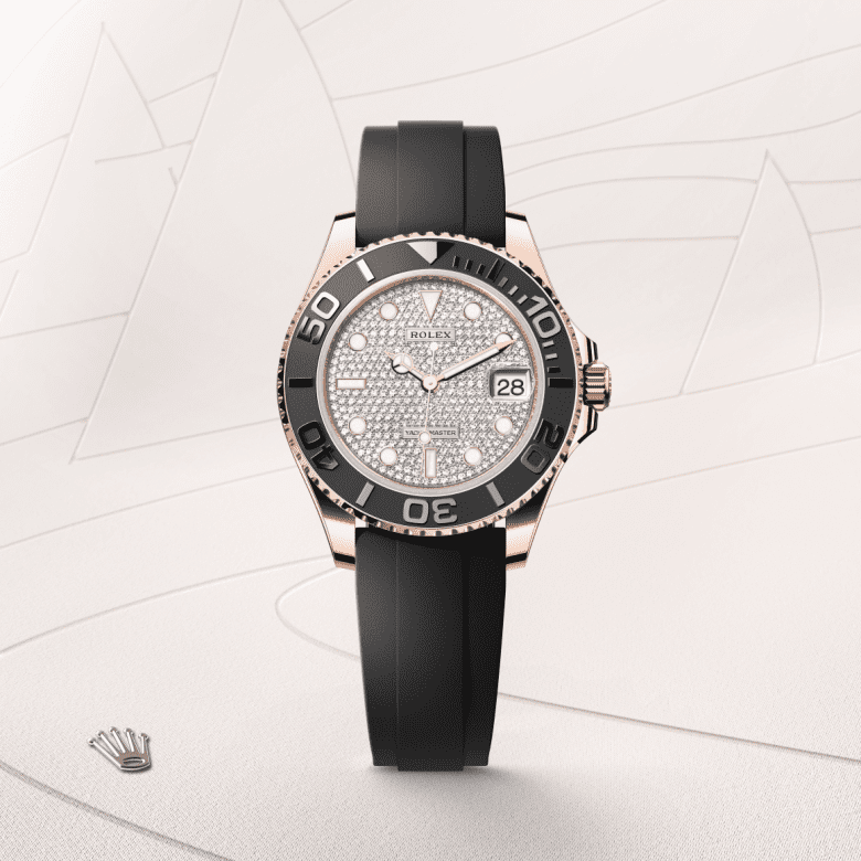 Rolex Yacht-Master 37, Oyster, 37 mm, Everose guld, M268655-0019