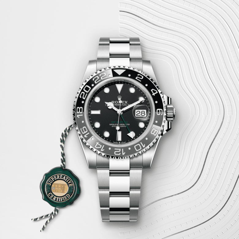 Rolex GMT-Master II, Oyster, 40 mm, Oystersteel, M126710GRNR-0004