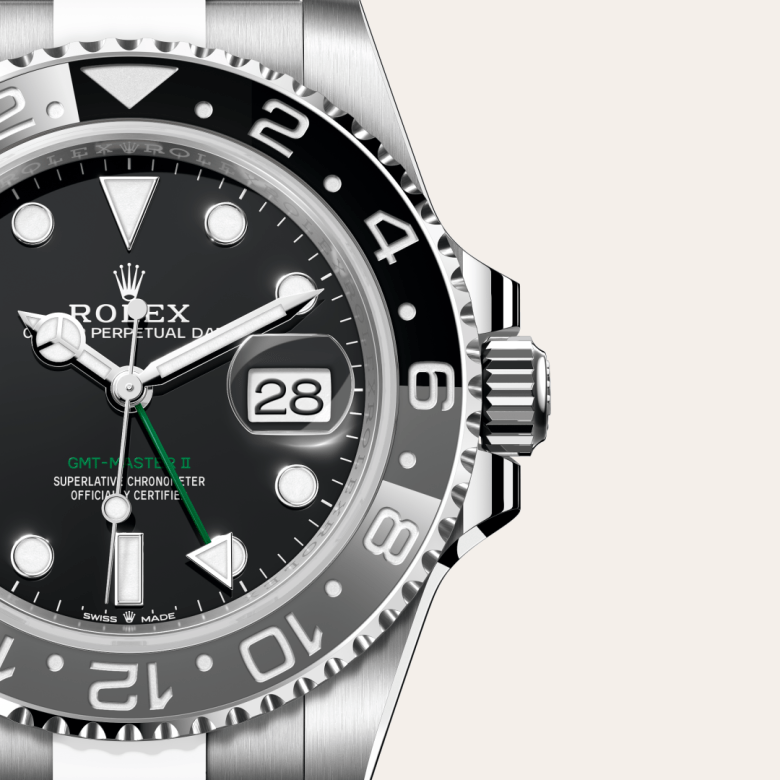 Rolex GMT-Master II, Oyster, 40 mm, Oystersteel, M126710GRNR-0004