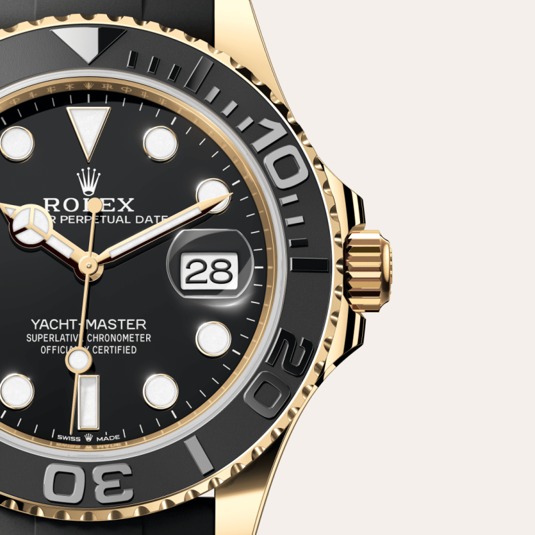 Rolex Yacht-Master 42, Oyster, 42 mm, gult guld, M226658-0001