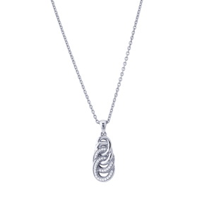Sitana Pendant white gold w. brilliant cut diamonds