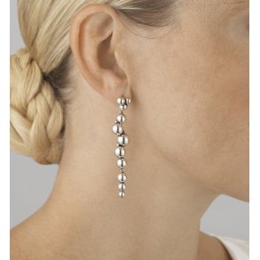 GRAPE EARRING 551L SILVER