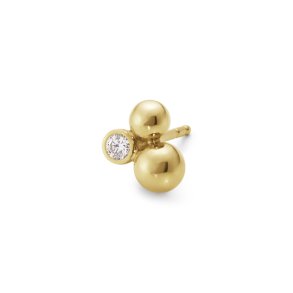 GRAPE EARSTUD 1551D YG 0.07ct