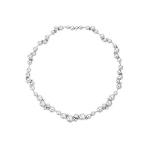 GRAPE NECKLACE 551I SILVER