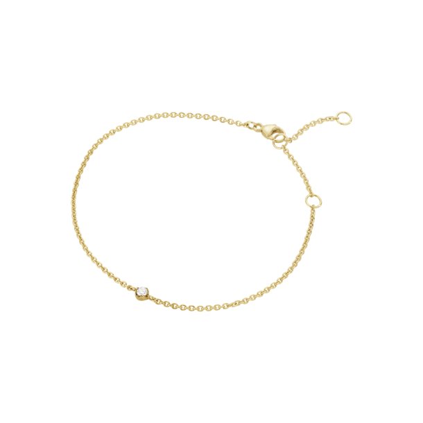 GJS BRAC 1652A YG 0.05CT 18CM